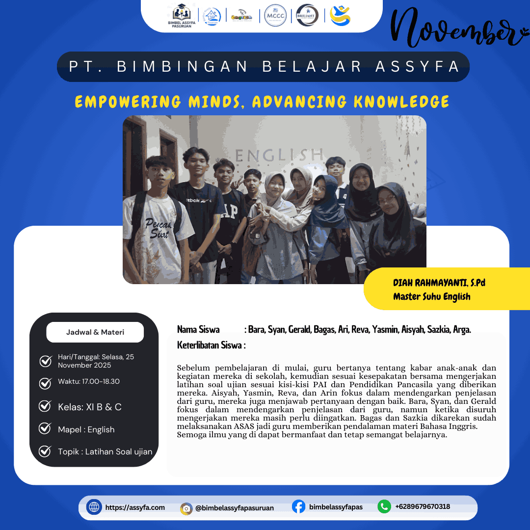 Siswa persiapan PTN