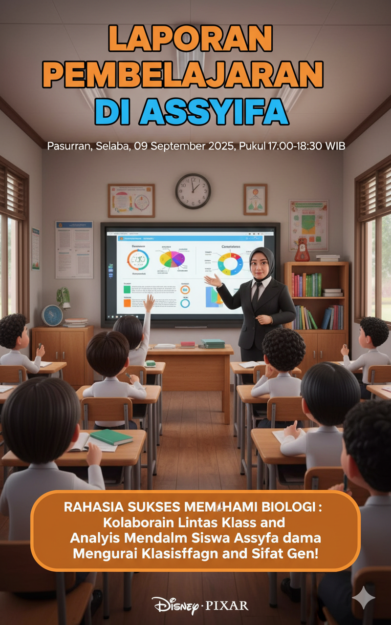 Kolaborasi Lintas Kelas dan Analisis Mendalam Siswa Assyfa dalam Mengurai Klasifikasi dan Sifat Gen!