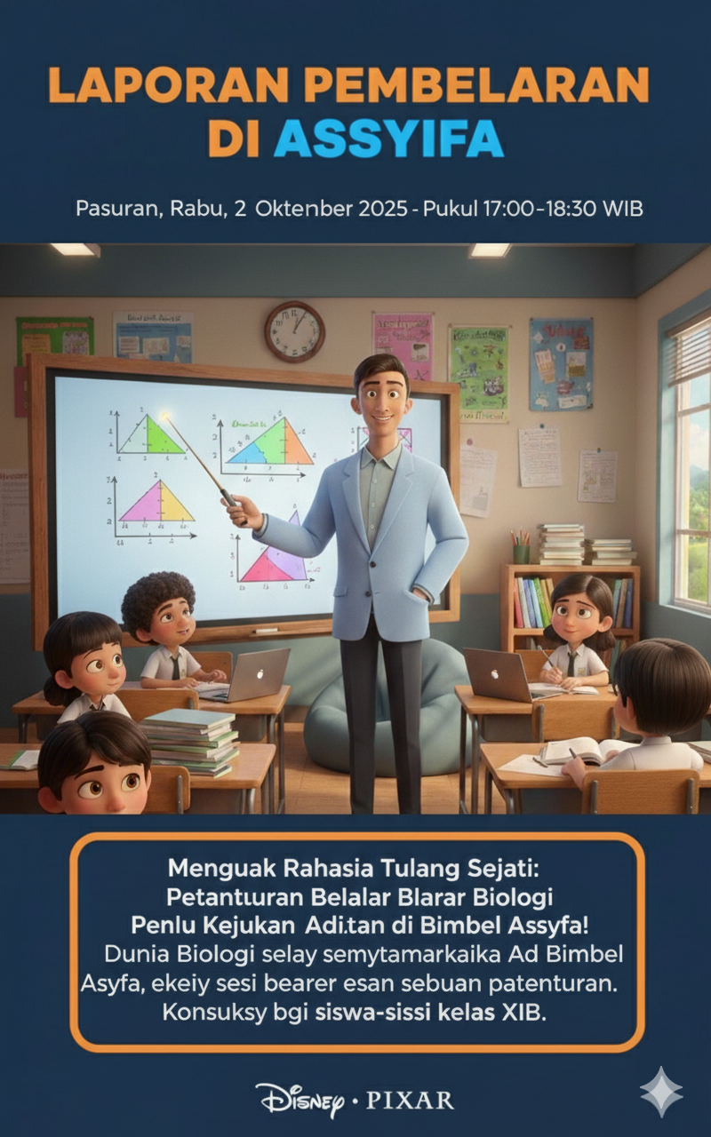 Mengurai Misteri Sudut dan Sisi: Siswa Kelas VIII Bimbel Assyfa Taklukkan Materi Trigonometri dengan Sesi Analisis Mendalam!